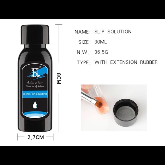 Polygel Nail Kit - Clear Nude - UV Led Lamp - Picture 10 of 14